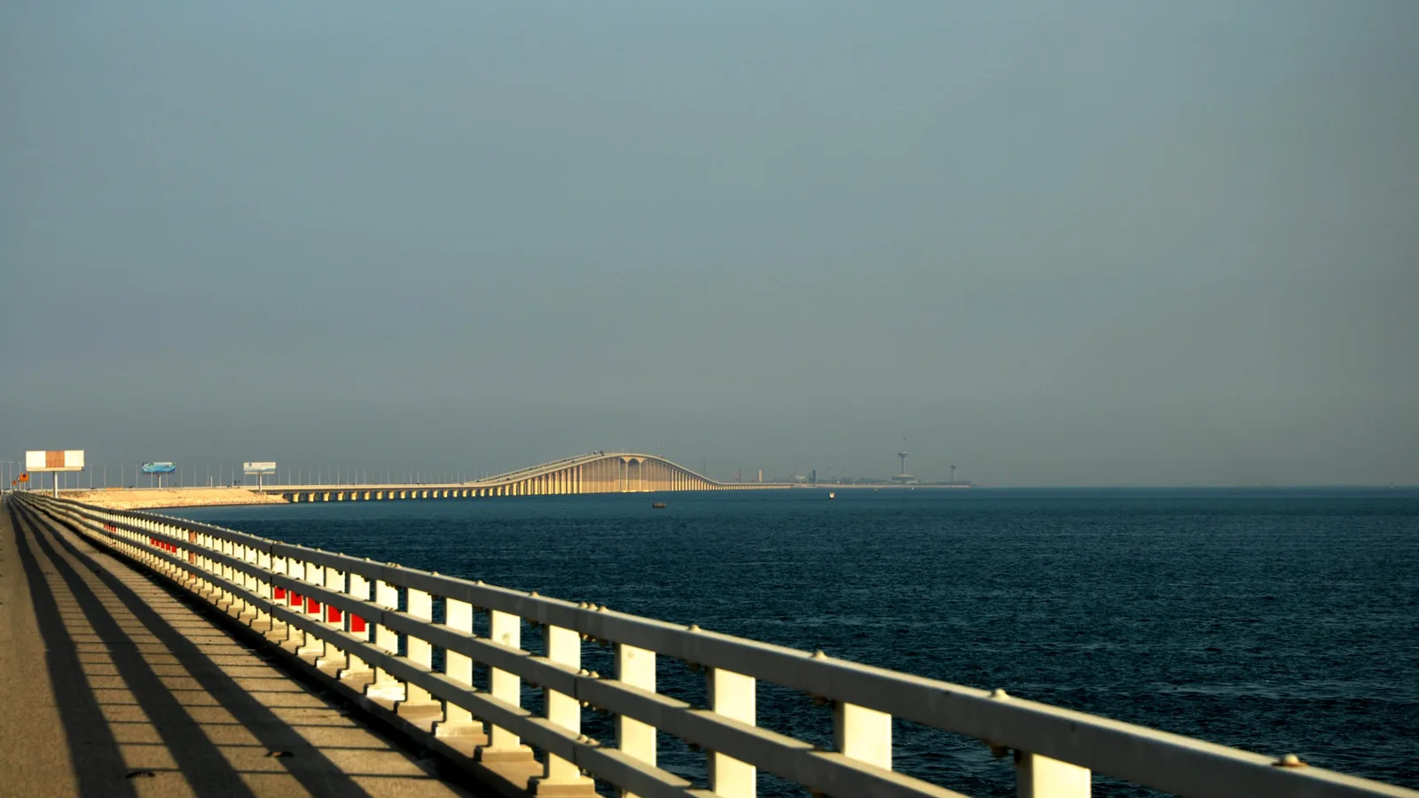 King Fahd Causeway as part of the GCC road network